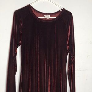 Velvet dress